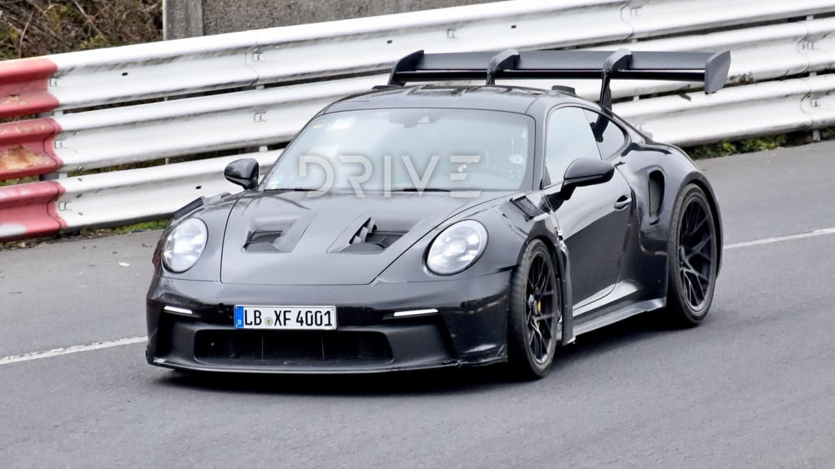 2026 Porsche 911 GT2 RS spied for the first time