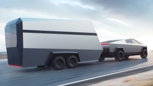 Tesla Cybertruck trailer