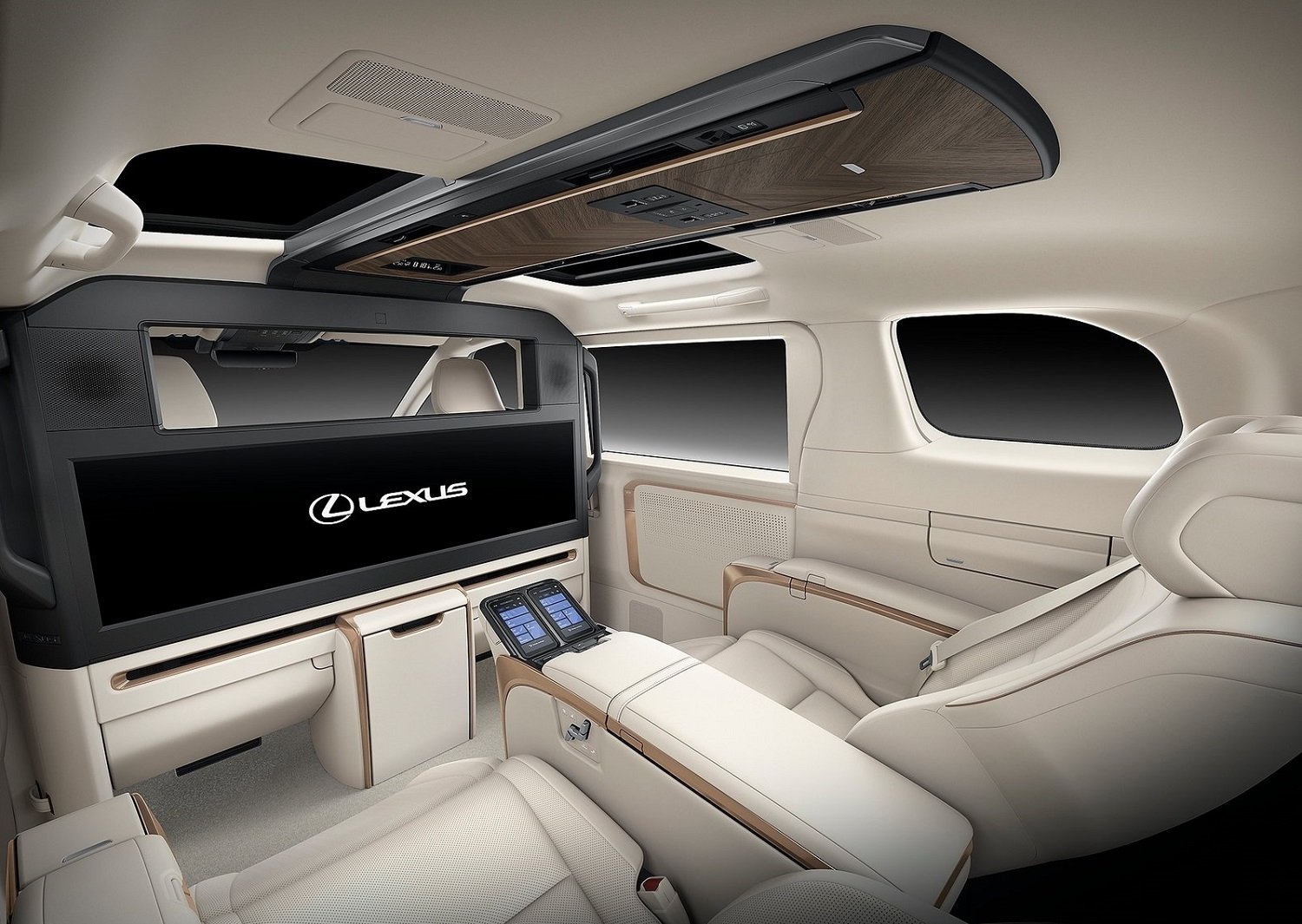 Polarising new Lexus LM revealed