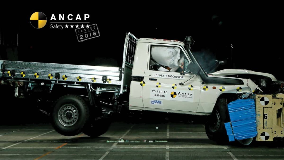 Toyota LandCruiser 70 Series Now Rated 5-Stars By ANCAP - Also Toyota Prius