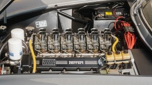 The first Ferrari 365 GTB/4 prototype's engine