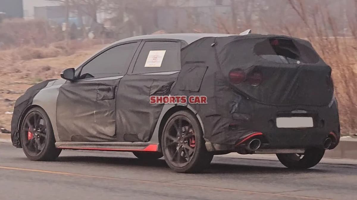 Second facelift for 2024 Hyundai i30 hatch spied for the first time as i30 N