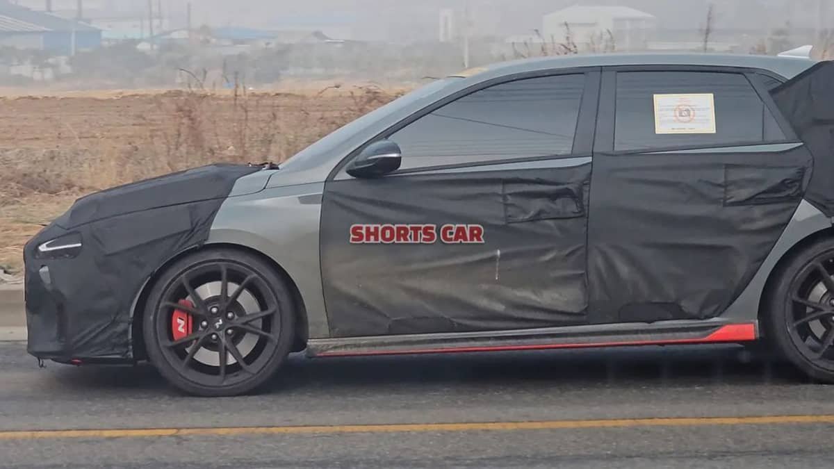 Second facelift for 2024 Hyundai i30 hatch spied for the first time as i30 N