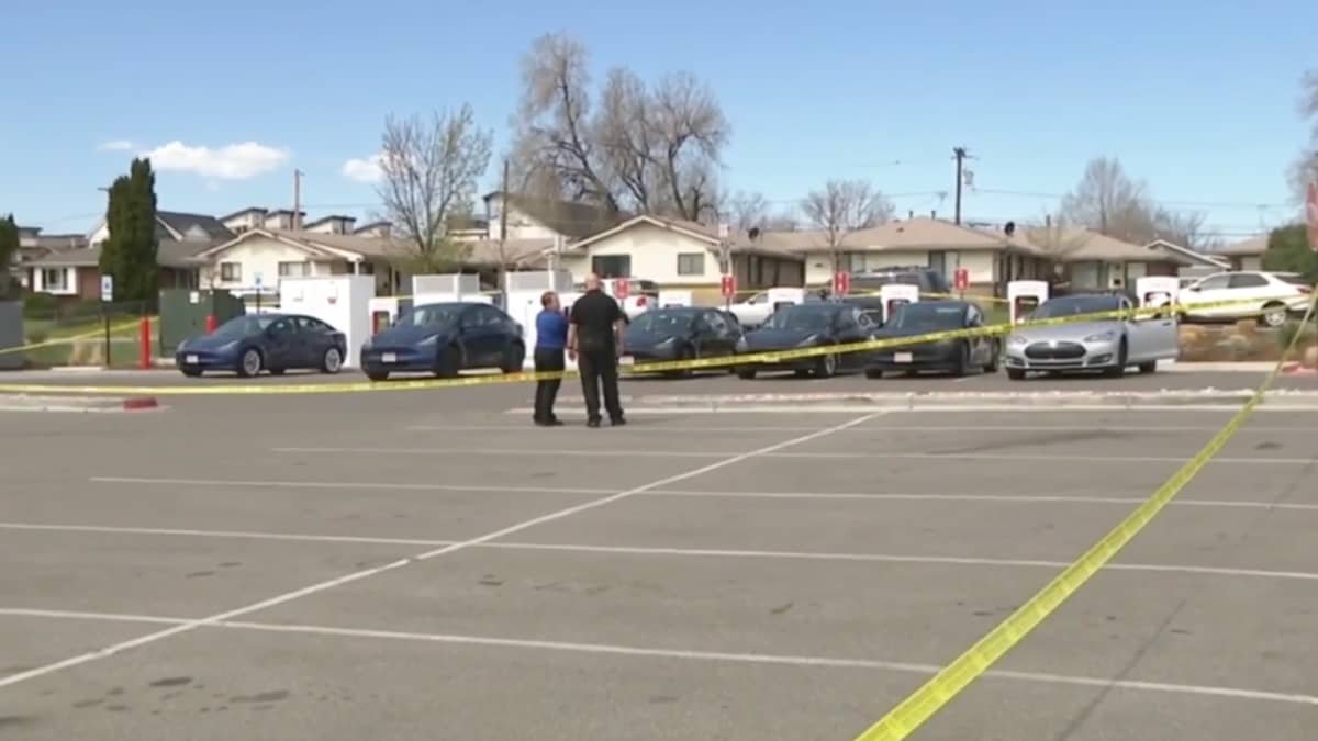 Tesla shooting at electric-car charging station in the US