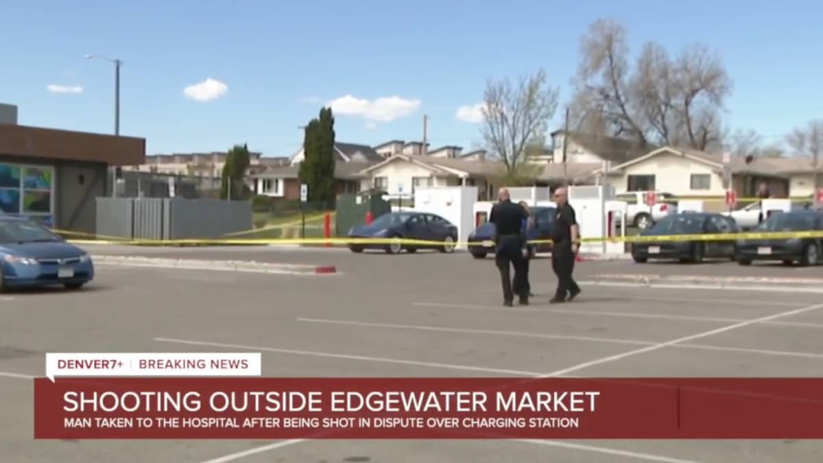Tesla shooting at electric-car charging station in the US