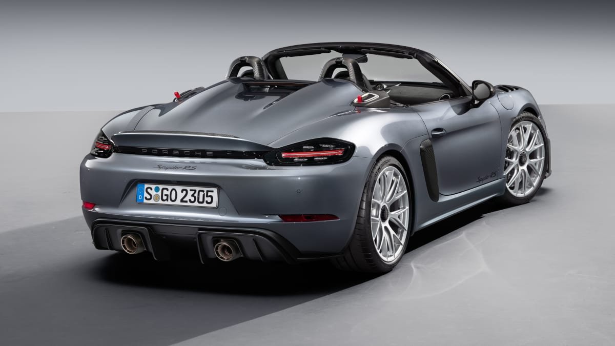2024 Porsche 718 Spyder RS unveiled with price for Australia, here next year