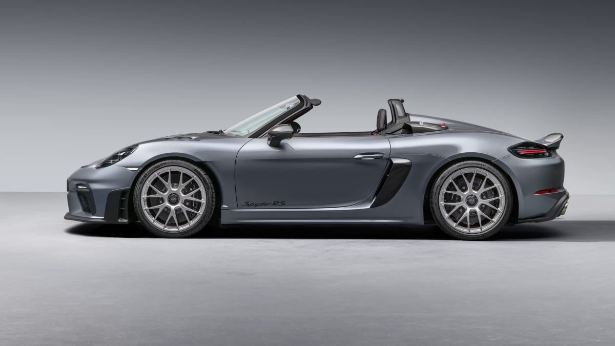 2024 Porsche 718 Spyder RS unveiled with price for Australia, here next year