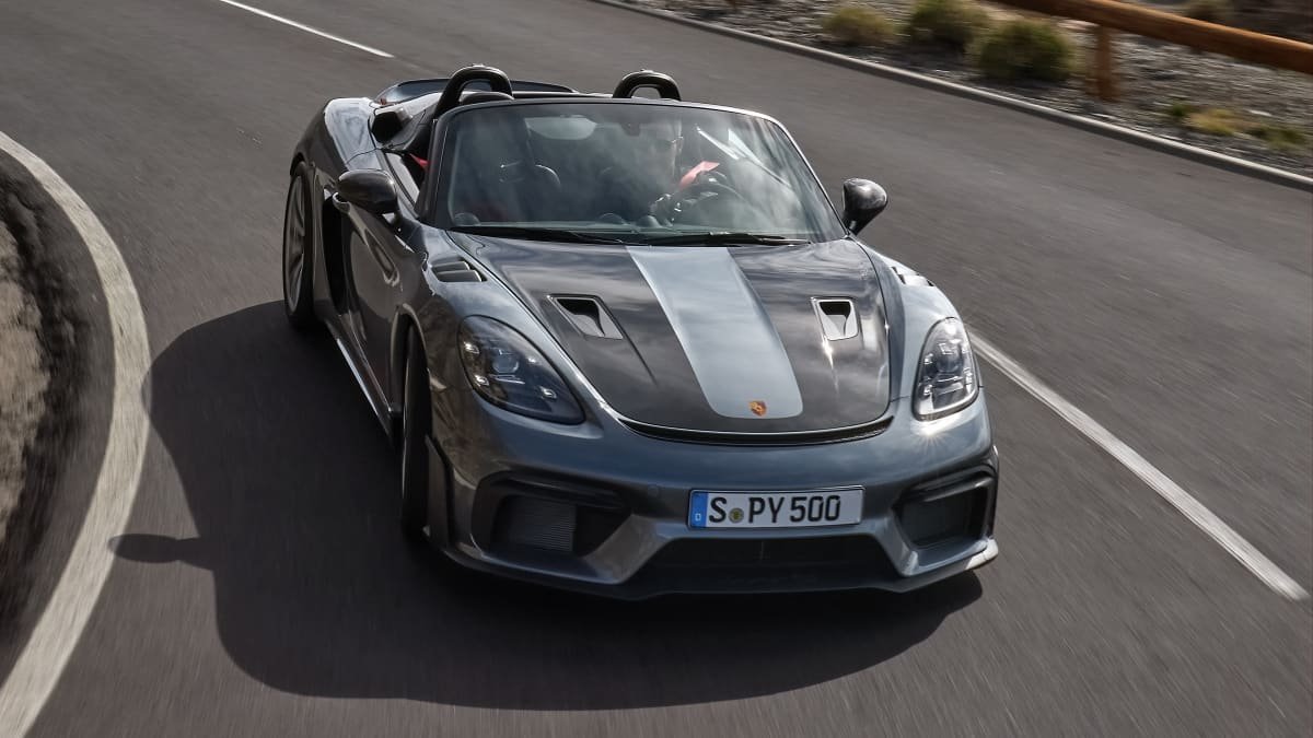 2024 Porsche 718 Spyder RS unveiled with price for Australia, here next year