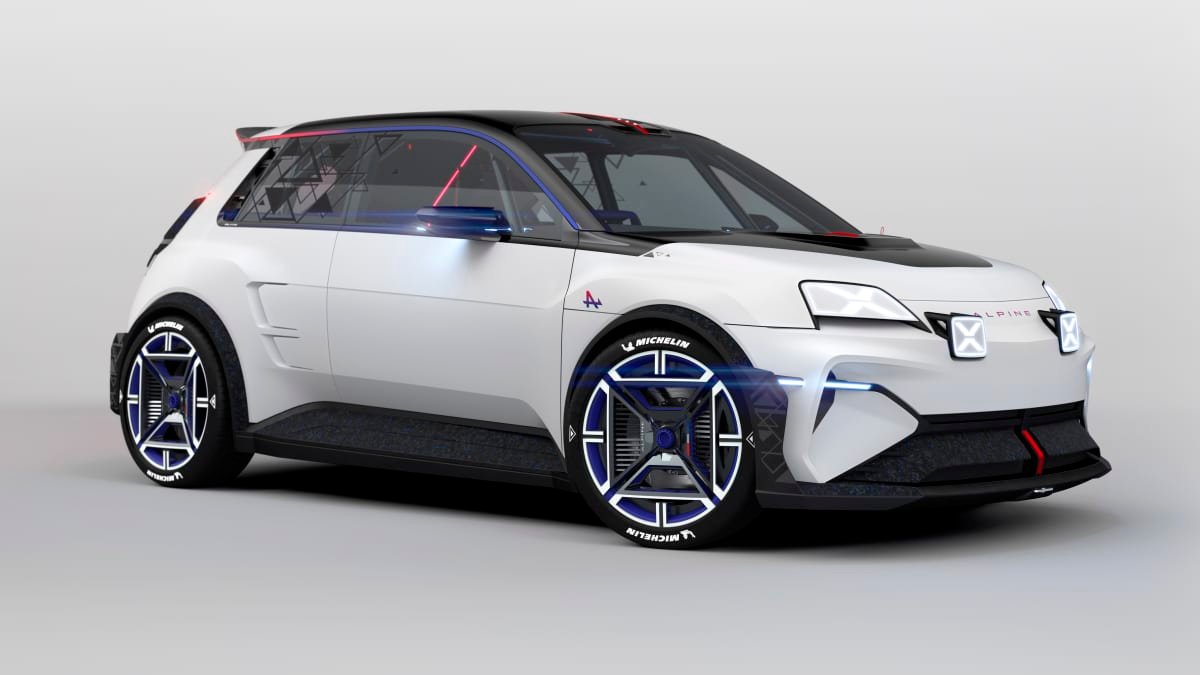 Renault’s Alpine A290 Beta electric hot hatch concept unveiled