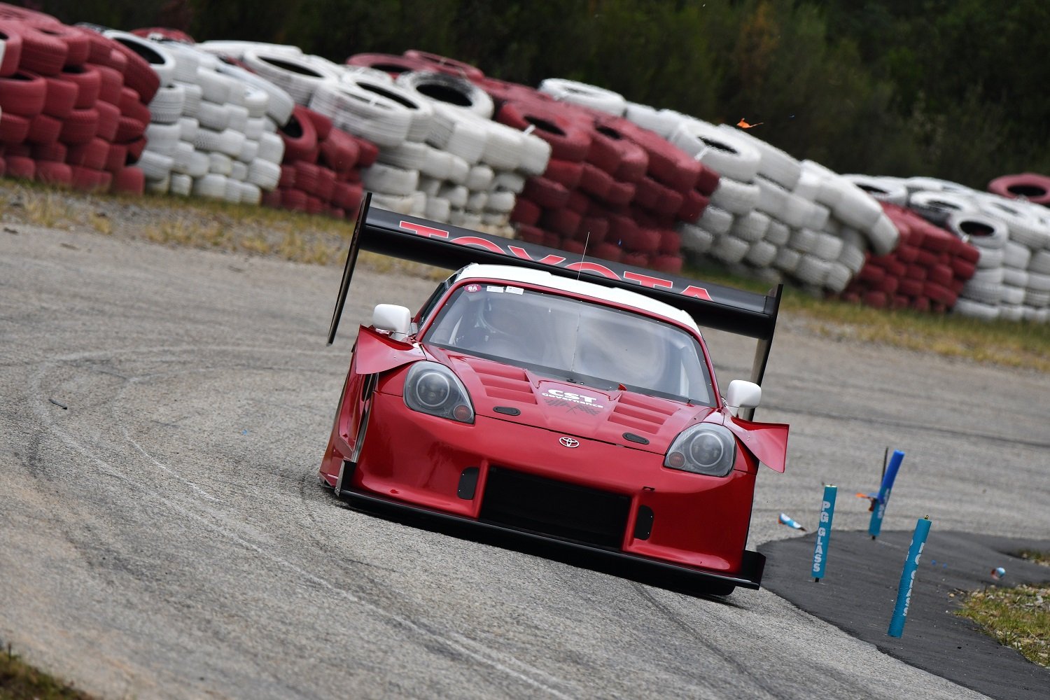 All action at the 13th Simola Hillclimb