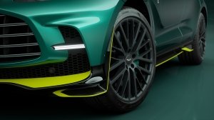The 2023 Aston Martin DBX707 AMR23 Edition's front fascia