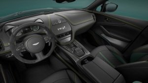 The 2023 Aston Martin DBX707 AMR23 Edition's dashboard