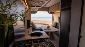Inside the Loef Camper Van