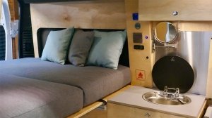 Inside the Glampervan Promaster MUV