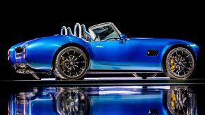 The AC Cobra GT Roadster from the side