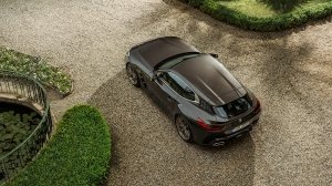 The BMW Concept Touring Coupé from above
