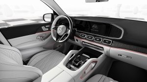 The front seat of a Mercedes-Maybach Night Series vehicle