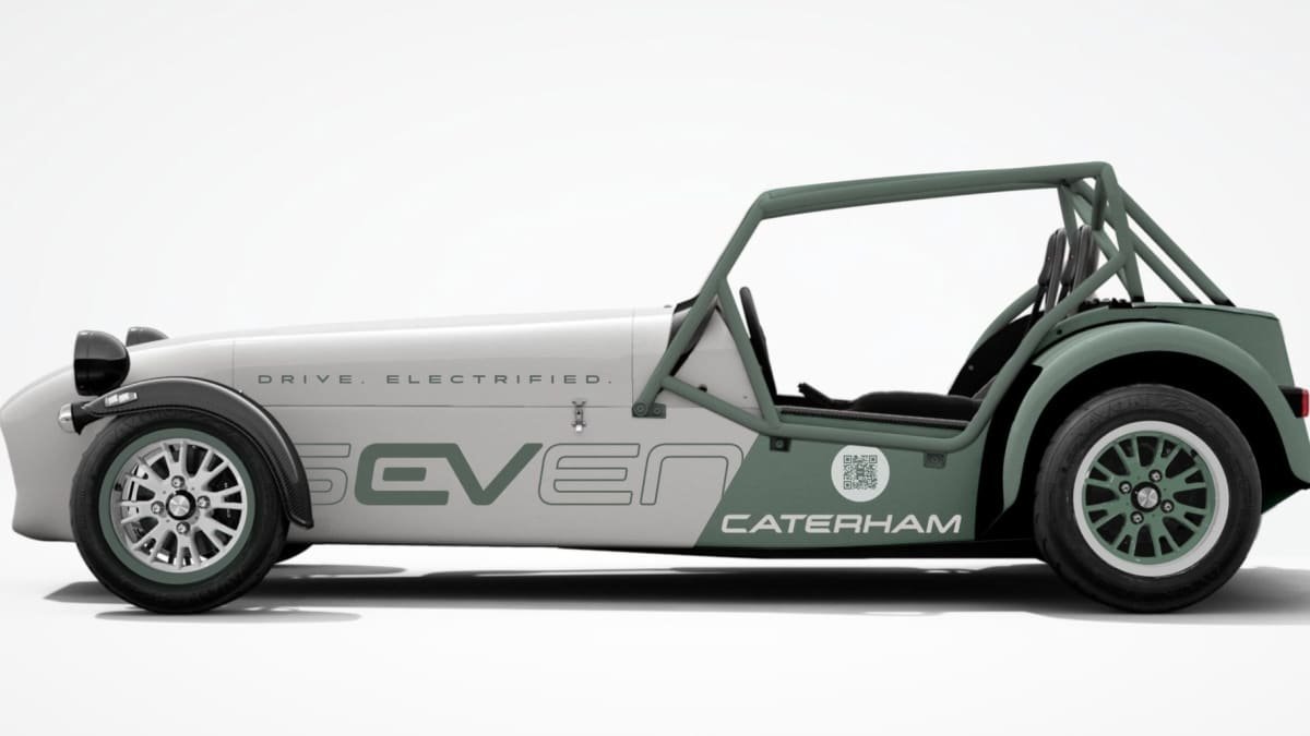 Electric Caterham Seven sports car to debut at Goodwood in July