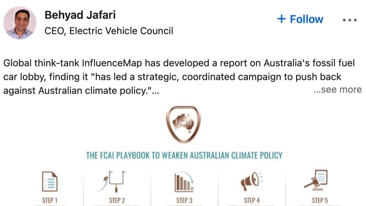 Electric-car lobby hits new low in dirty tricks over vehicle emissions reduction targets