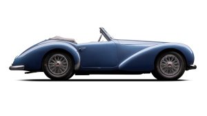 An unrestored 1949 Talbot-Lago T26 Grand Sport Convertible.