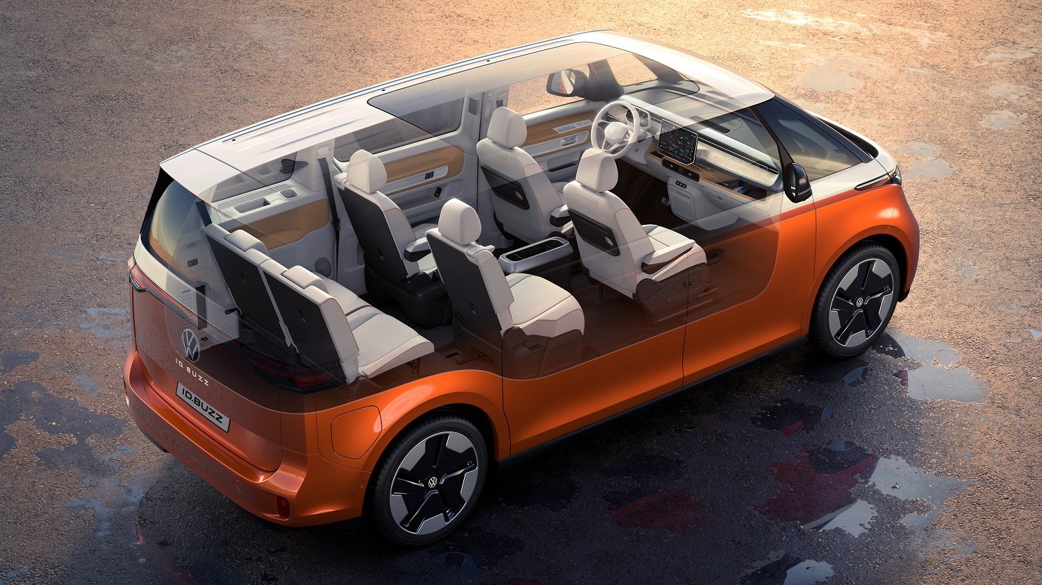 Extended wheelbase Volkswagen ID. Buzz revealed