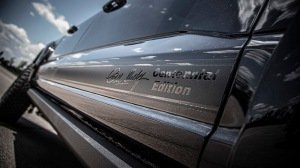 The 2023 Ford F-150 Carroll Shelby Centennial Edition's special branding