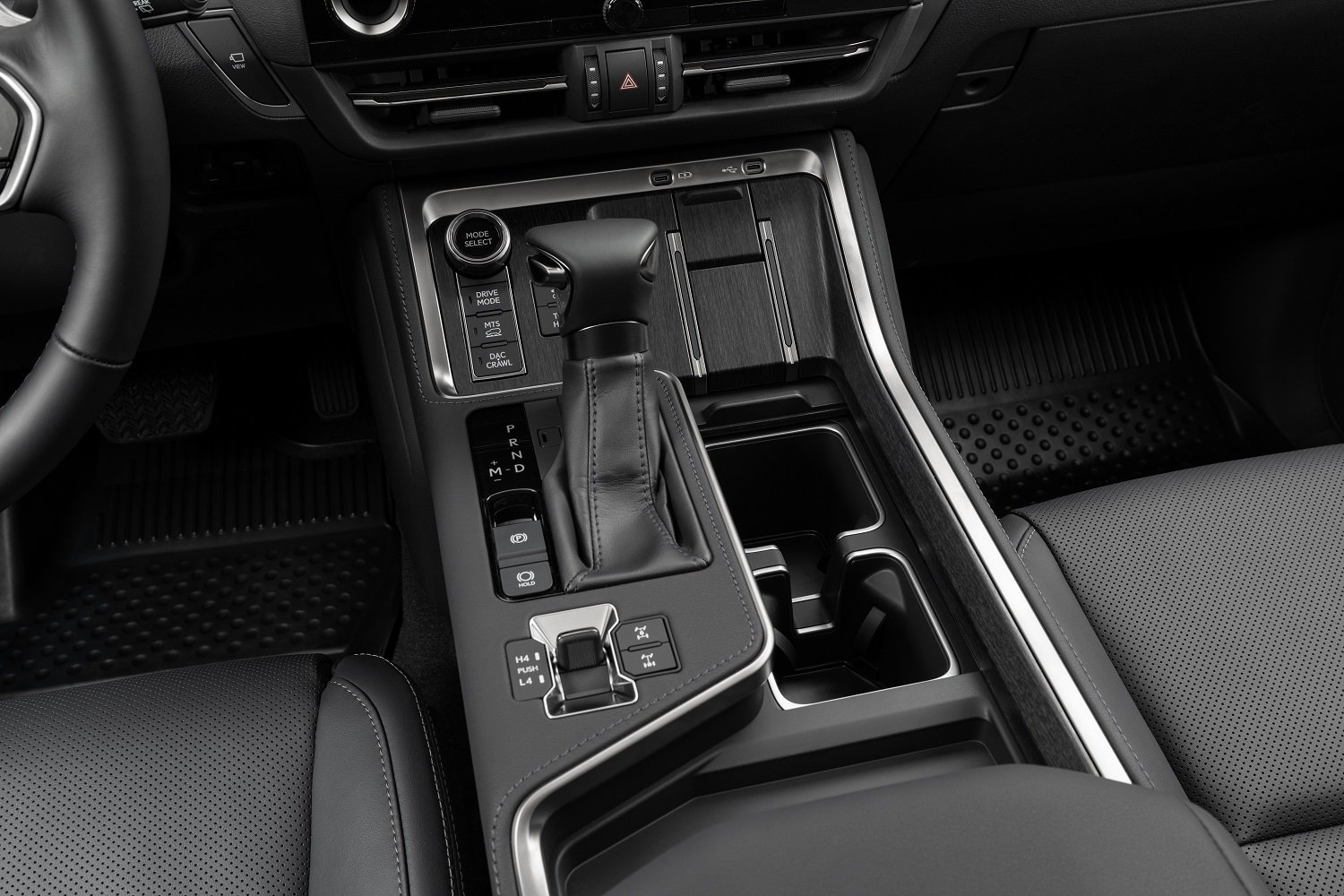 Interior of the new Lexus GX