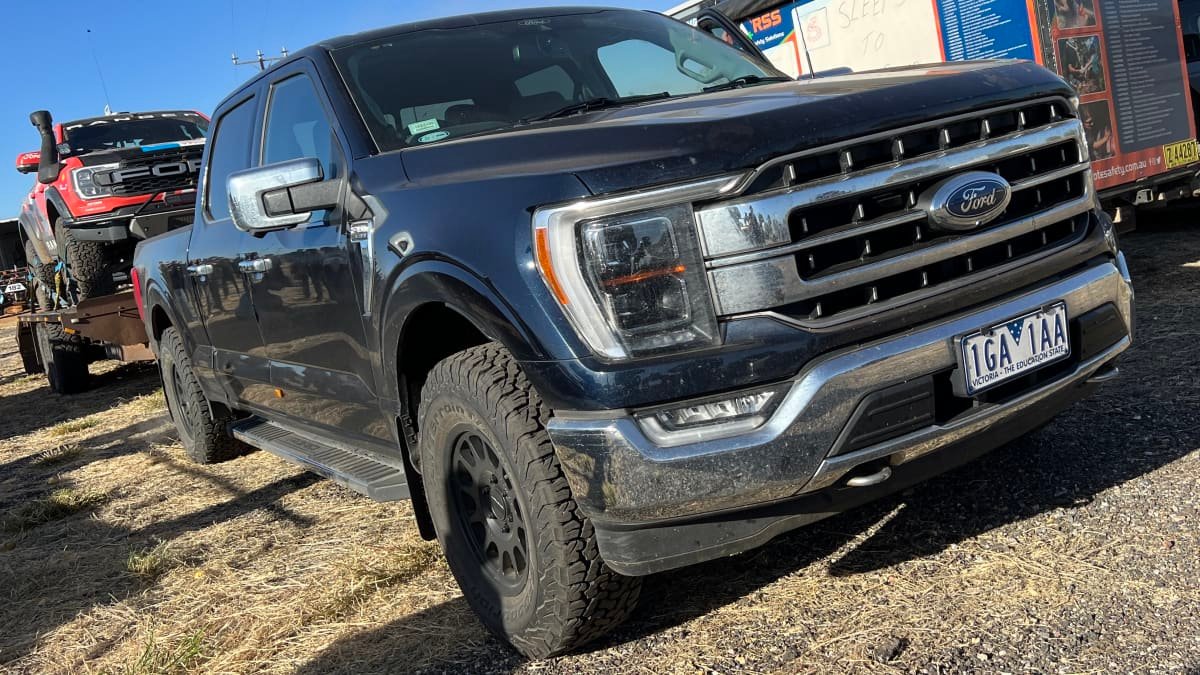 First look: 2023 Ford F-150 Lariat breaks cover at Finke Desert Race
