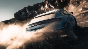 The Lamborghini Urus S in action.