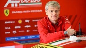 Antonello Coletta, head of the Ferrari Attività Sportive GT division, which includes the 499P hypercar’s development and implementation.