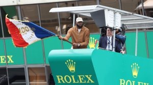 LeBron James officially starts the 24 Hours of Le Mans for 2023.