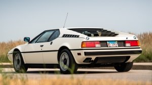 A 1980 BMW M1.