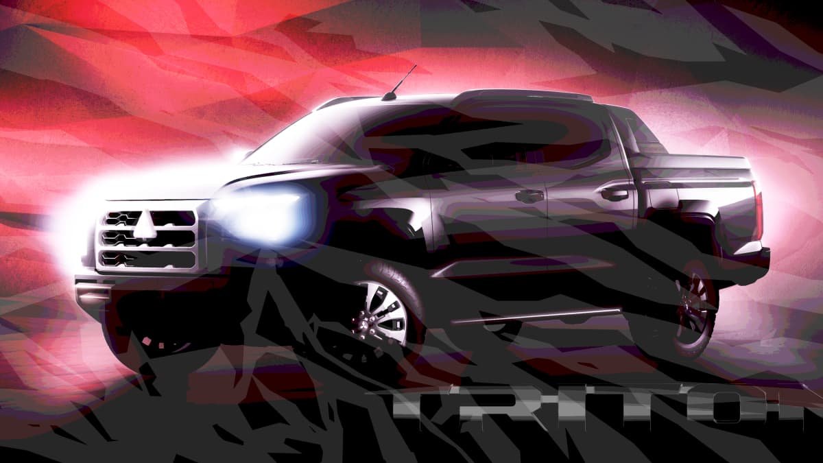 2024 Mitsubishi Triton reveal date confirmed, new teaser released