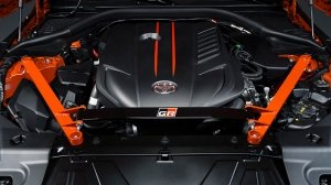 The 2024 Toyota GR Supra 45th Anniversary Edition's turbocharged 3.-liter inline-six