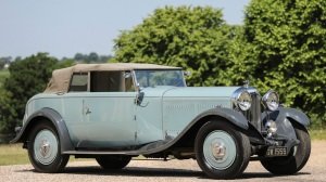 1931 Bentley Eight Liter Folding Head Coupé.