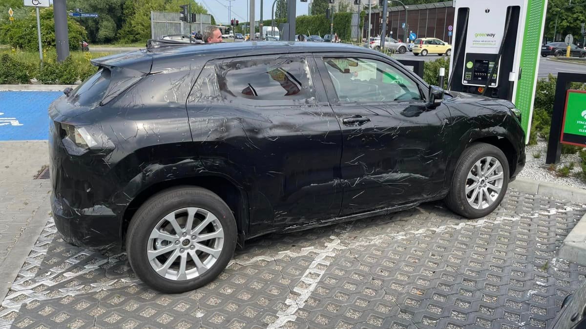 Suzuki EVX electric car caught on camera in Europe