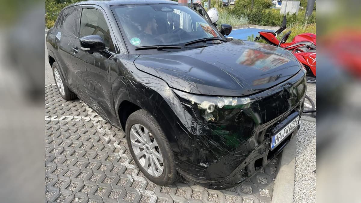 Suzuki EVX electric car caught on camera in Europe