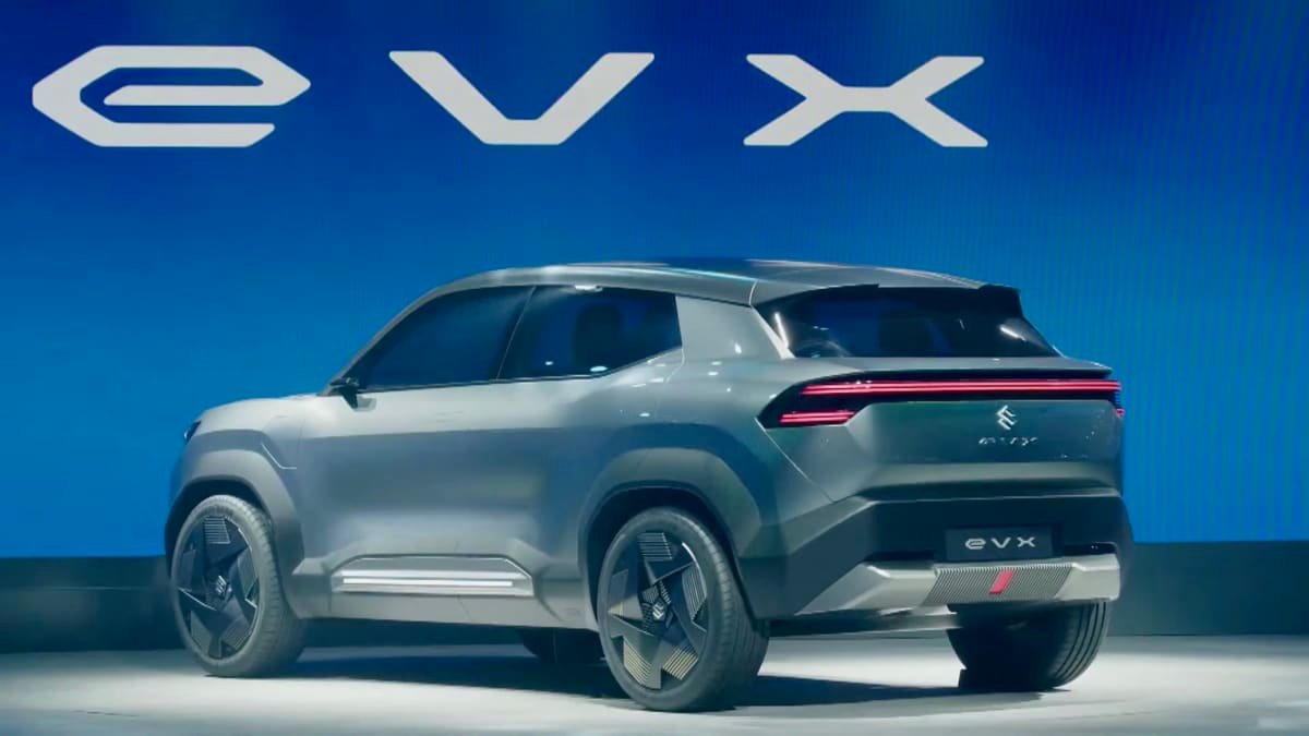 Suzuki EVX electric car caught on camera in Europe