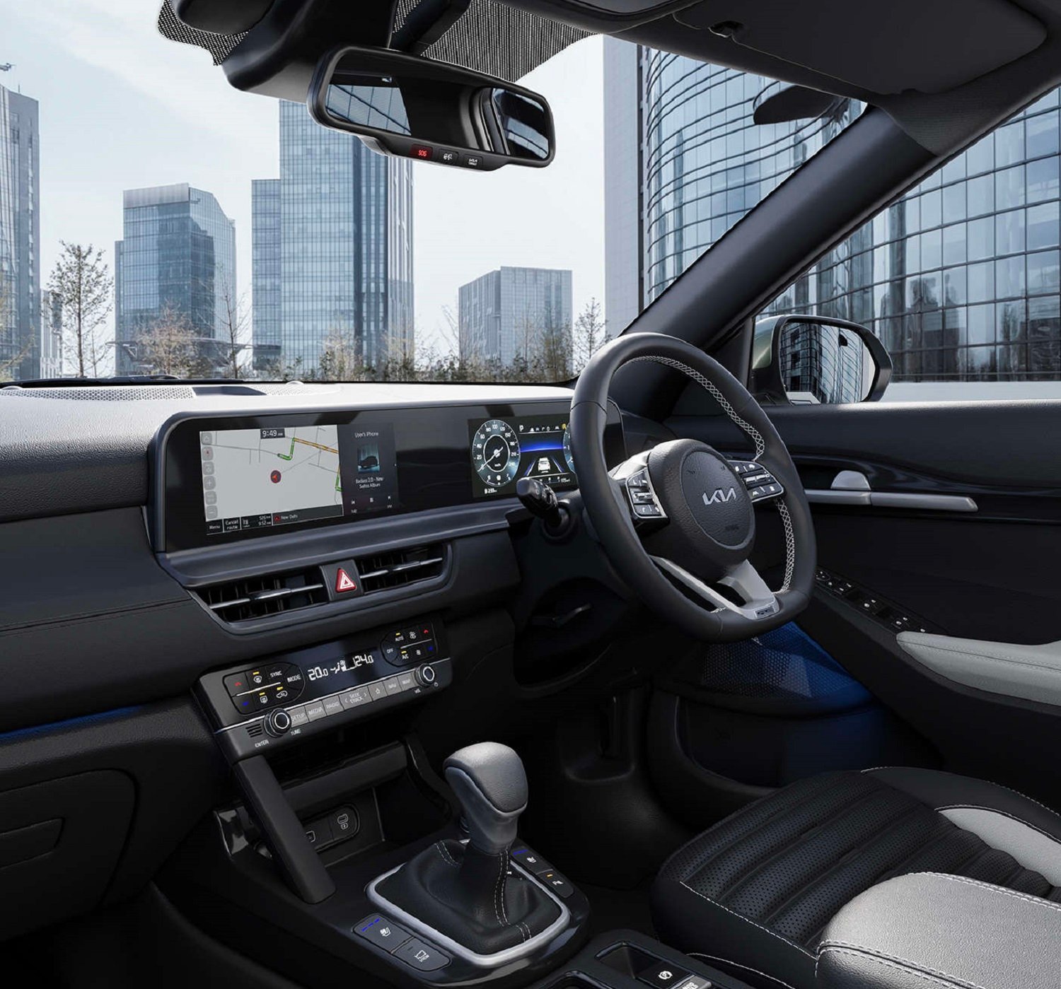 Facelift, Indian-made Kia Seltos revealed