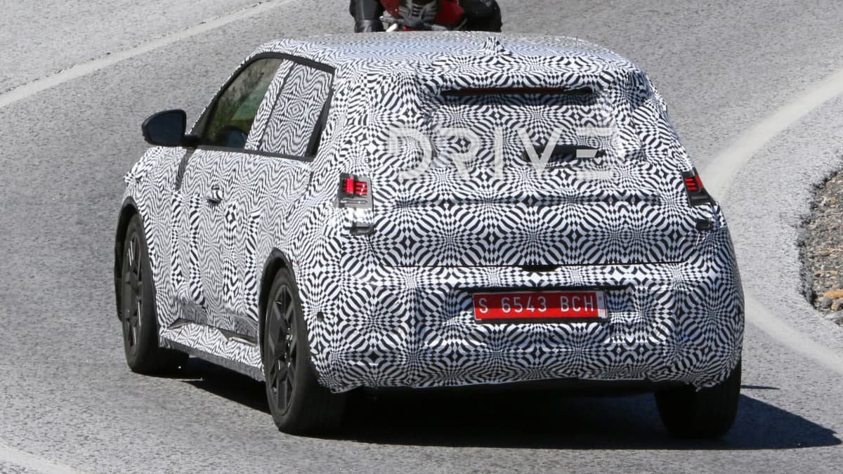 2024 Renault 5 retro electric car caught on camera, due next year