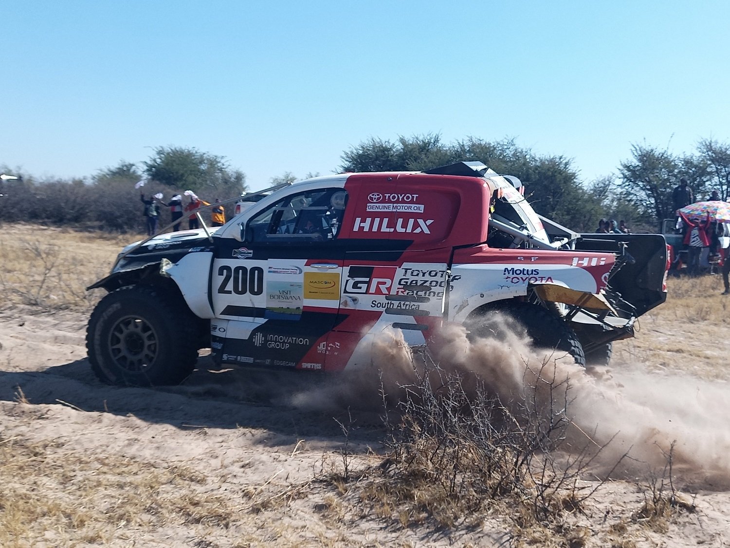 Attending the Toyota 1000 Desert Race