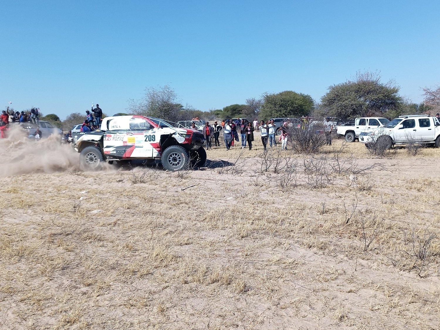 Attending the Toyota 1000 Desert Race