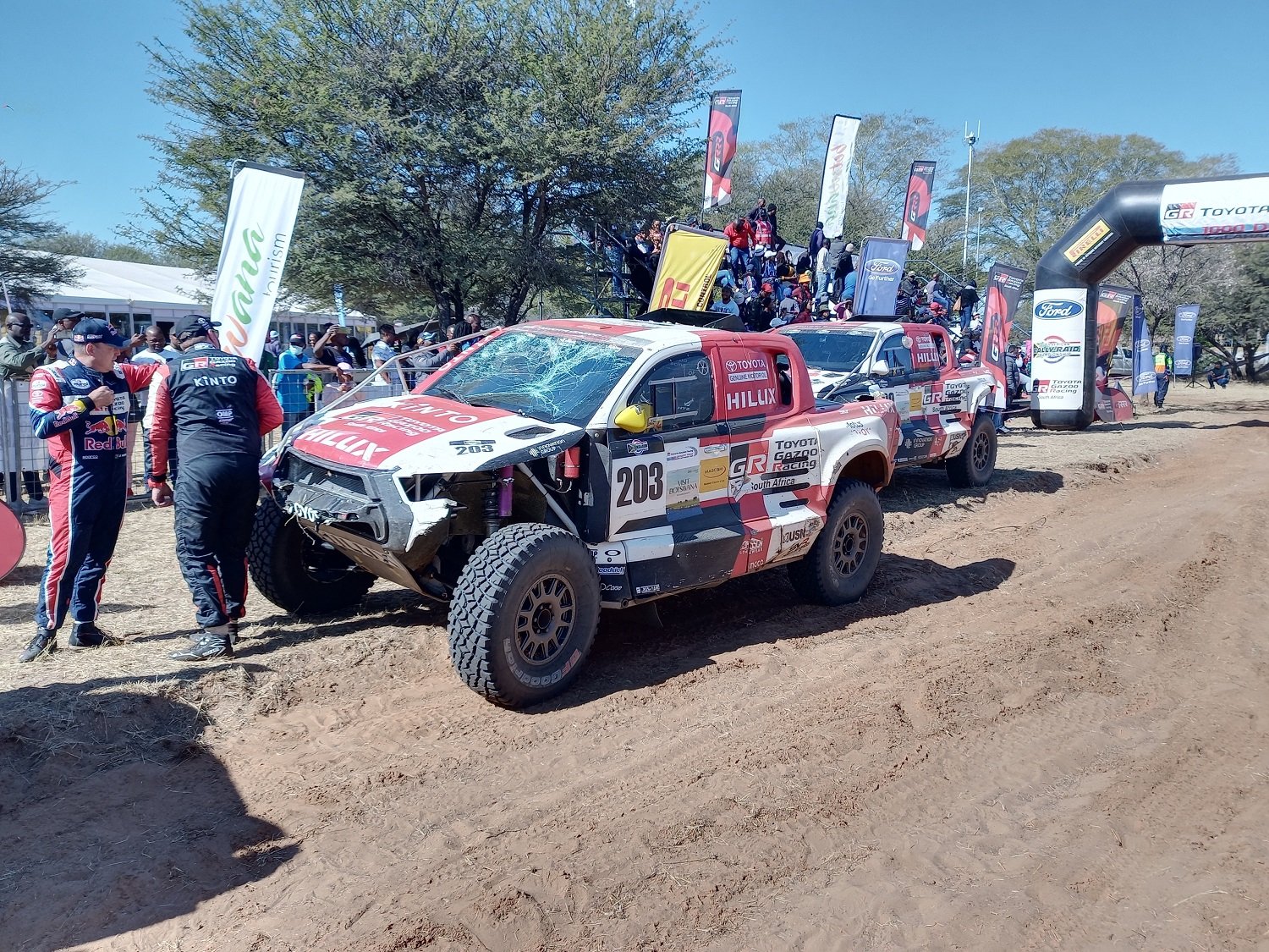 Attending the Toyota 1000 Desert Race