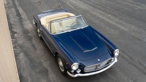A 1960 Maserati 3500 GT Spider.