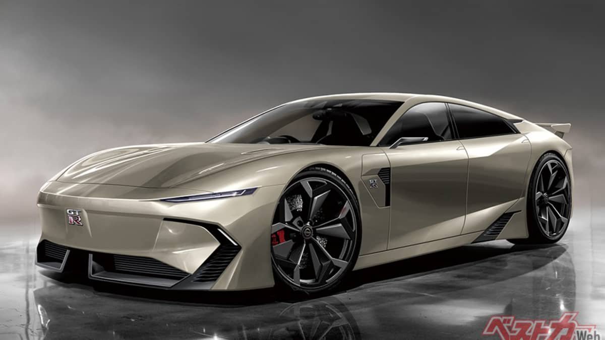 Nissan GT-R supercar may become electric four-door Porsche Taycan rival – report