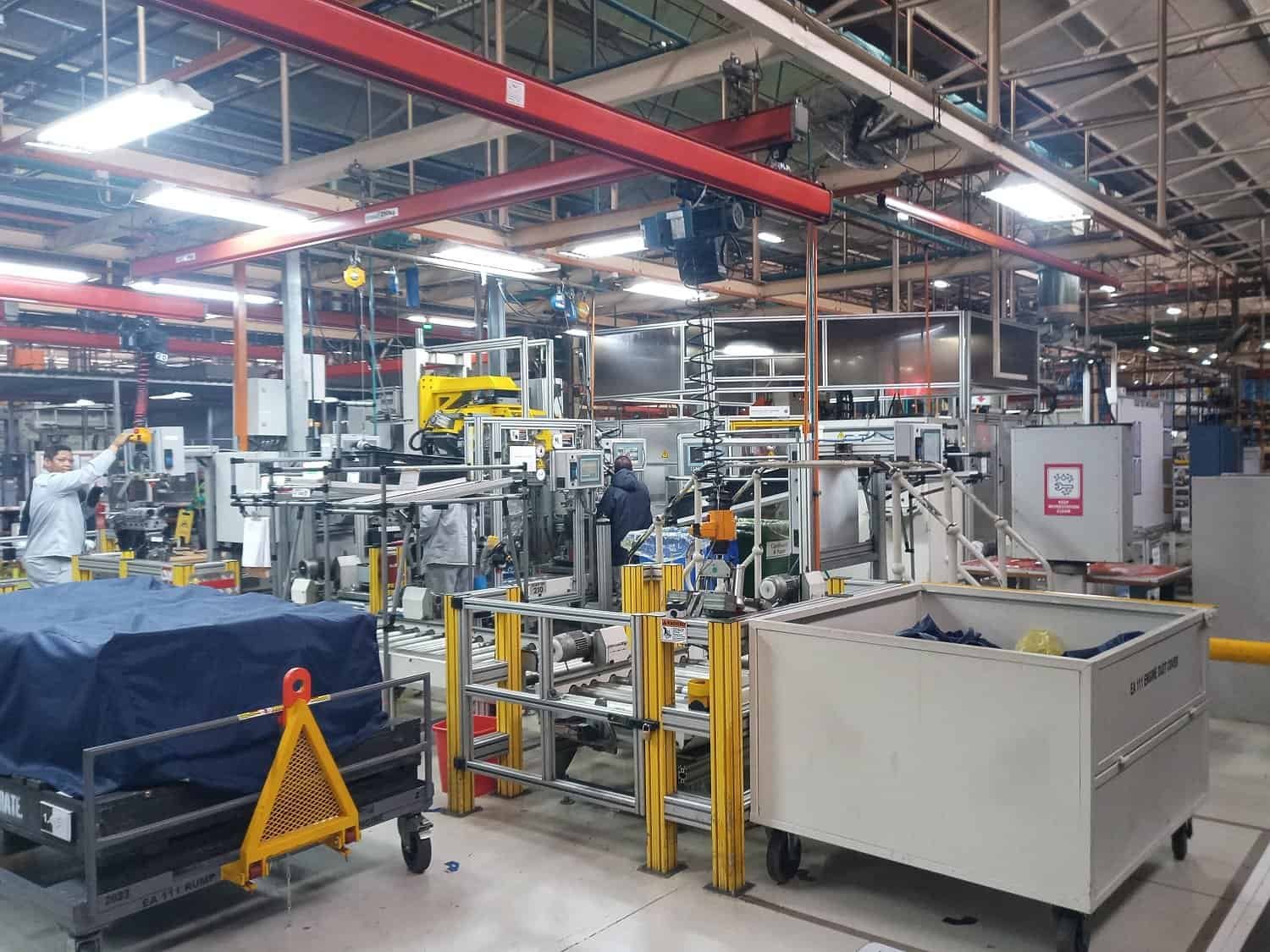 Visit to Volkswagen South Africa plant