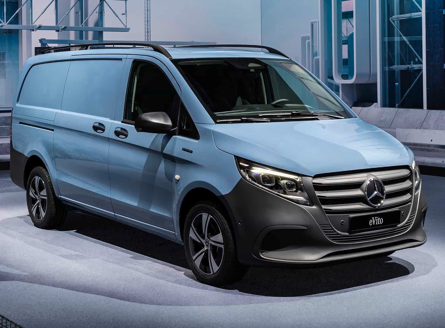 Fresh-faced all-electric Mercedes-Benz eVito revealed