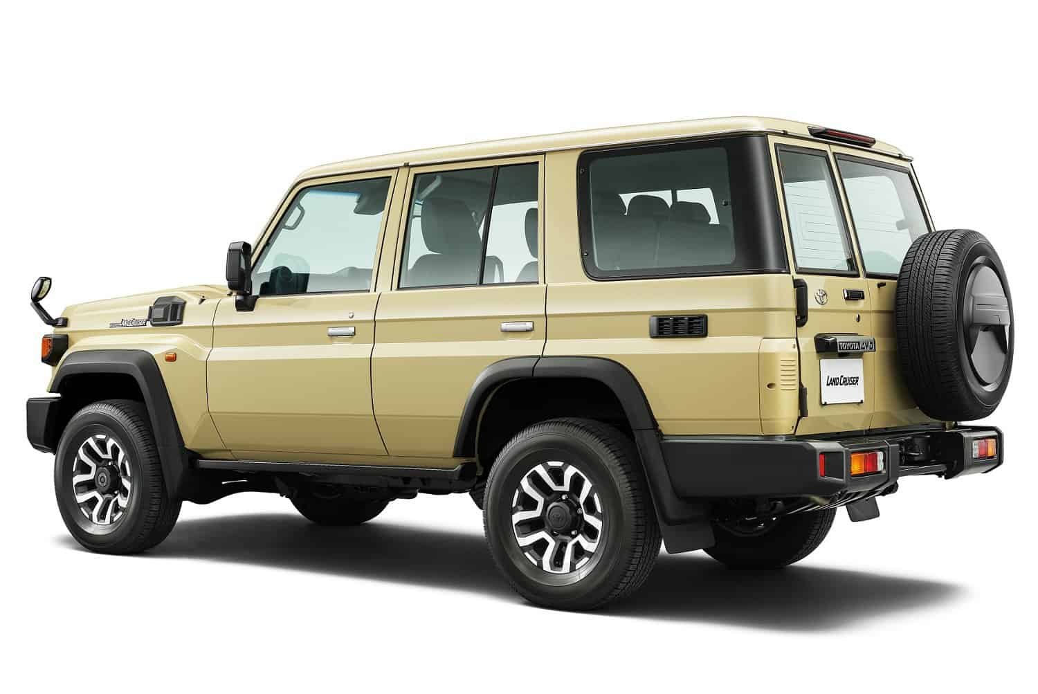 Four decades old Toyota Land Cruiser 70-series revised again
