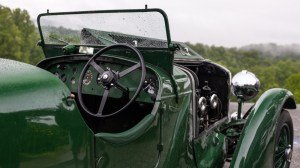 A look at the interior of the 1933 Bentley 4 ¼ Liter