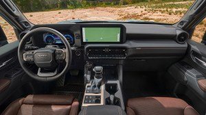 Inside the 2024 Toyota Land Cruiser